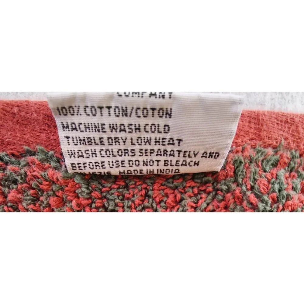 Vintage Cecil Laydah Cabin Theme Towel Set